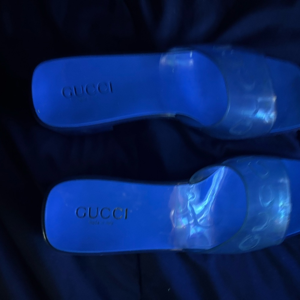 Gucci Women's Vibrant Blue Sandals